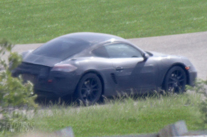 2012 Porsche Cayman spy photos