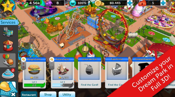 RollerCoaster Tycoon Touch Mod APK