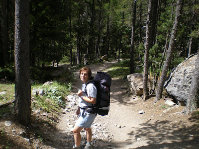 Christine en forêt