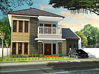 contoh rumah glamor 2 dek - rumah interior lampung