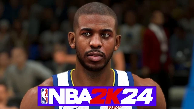 NBA 2K24 Chris Paul Cyberface & Body Update