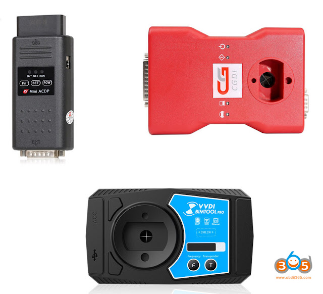 CGDI BMW vs VVDI BIMTool vs Yanhua ACDP