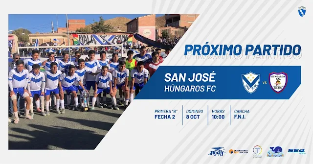 Fixture de San Jose en la Primera B