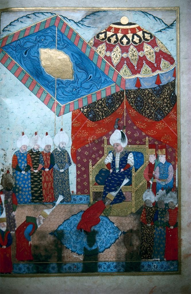 Selim II Enthroned