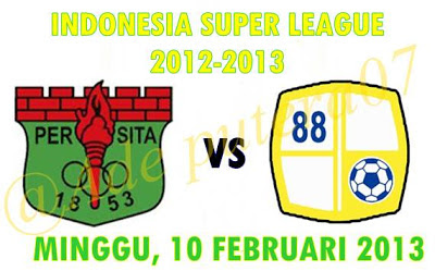 Hasil Skor Akhir Pertandingan Persita vs Barito Putera ISL (Minggu, 10 Februari 2013)