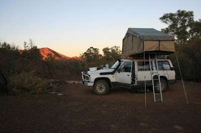 Camping The Flinders Ranges South Australia