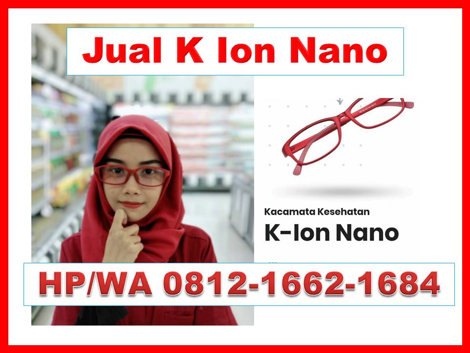  Kacamata  Ion  Nano  Asli Warna  Merah  TulisanViral Info