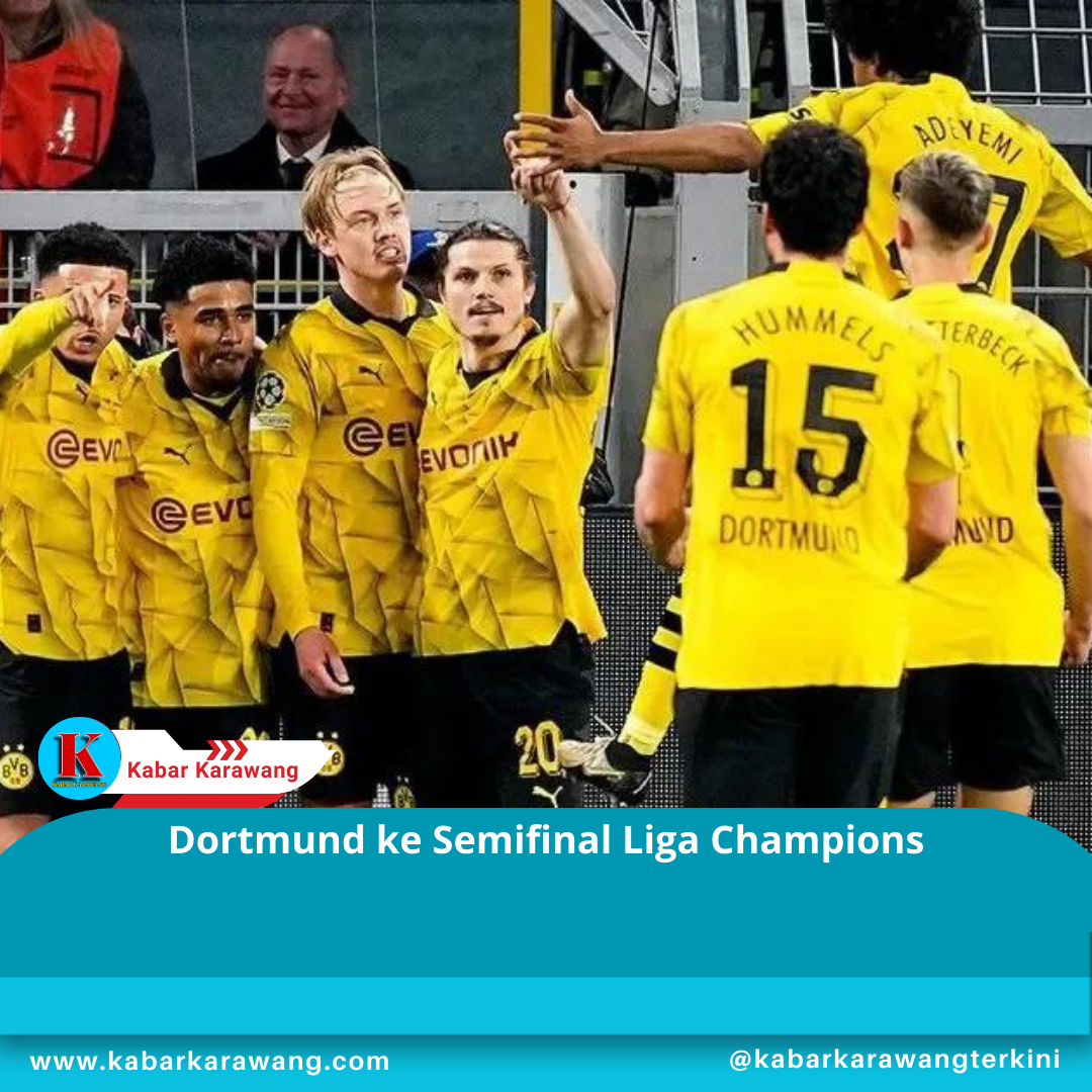 Dortmund Lolos ke Semifinal Liga Champions Taklukkan Atlético