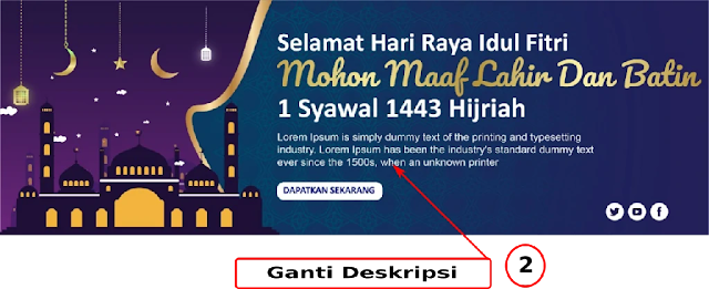 Download Banner Idul Fitri Adobe Illustrator Gratis