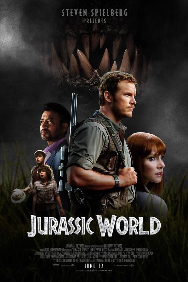 Jurassic World (2015)  [Telugu + Tam + Hin + Eng] 
