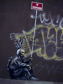 Banksy Tag Haight & Ashbury