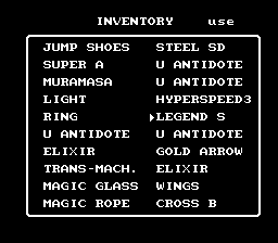 My mighty inventory!