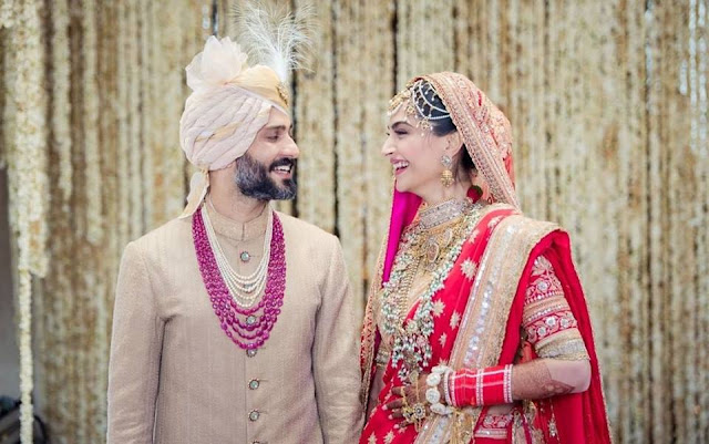 Sonam Kapoor and Anand Ahuja Wedding