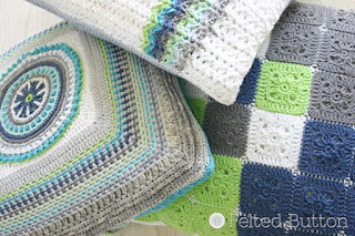 Taking Shape Pillows -- Crochet Pattern by Susan Carlson of Felted Button