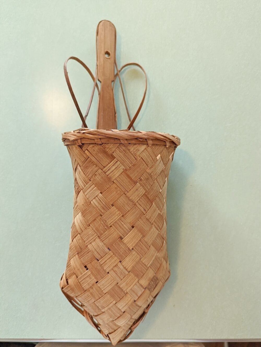 Boho Wall Hanging Basket Arrangement