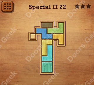 Cheats, Solutions, Walkthrough for Wood Block Puzzle Special II Level 22