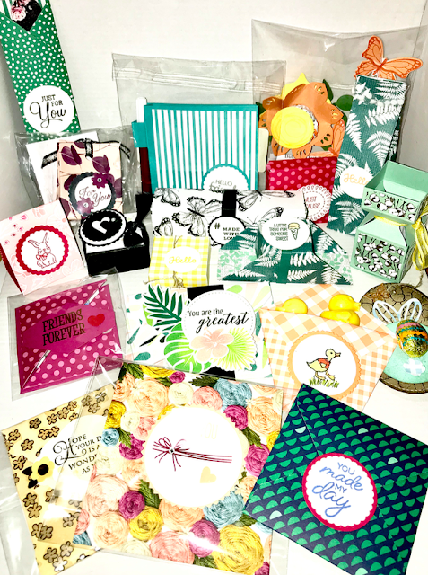 On Stage 2019 Swaps Stampin' Up! Nigezza Creates
