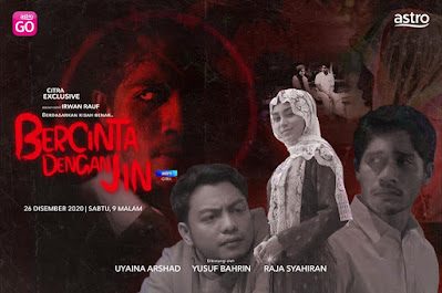 Telefilem Bercinta Dengan Jin, Telemovie Bercinta Dengan Jin, Poster Telefilem Bercinta Dengan Jin, Info dan Sinopsis Telefilem Bercinta Dengan Jin,