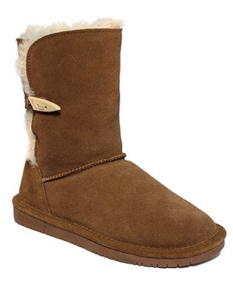 Bearpaw Shoes, Victorian Boots (available at Macyâ€™s)