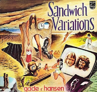 Gade & Hansen "Gade & Hansen" 1973 + "Sandwich Variations" 1974 Denmark Folk Rock