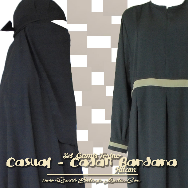 Jubah Akhwat Jilbab Cadar Lengkap