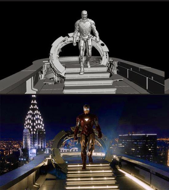 Homem de Ferro efeitos especiais