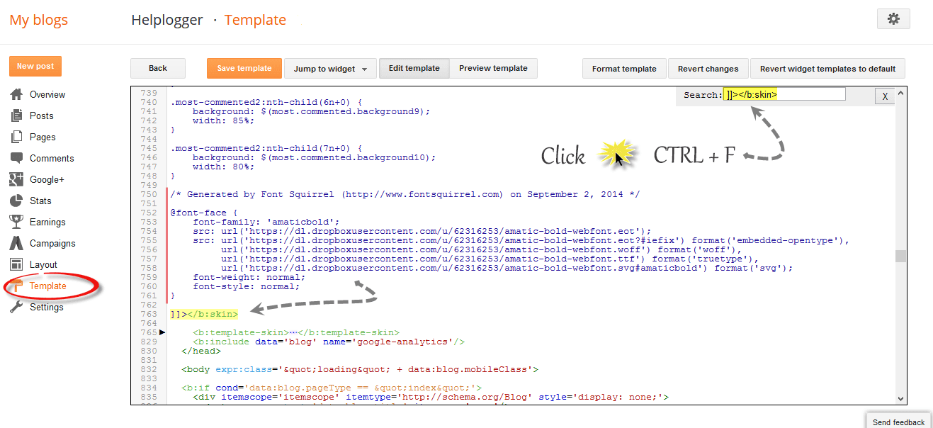 How To Upload and Use Custom Fonts in Blogger 12 custom face fonts in blogger