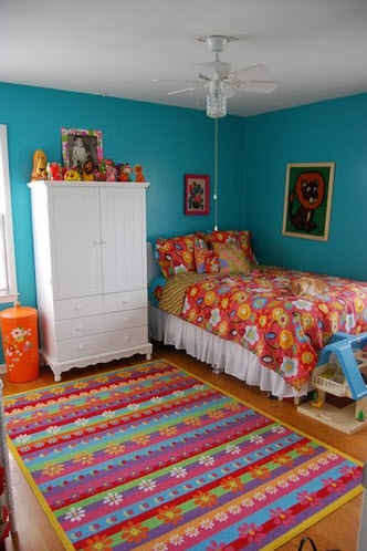 Colorful Teenage Girl Bedroom Ideas