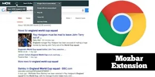 Mozbar Chrome Extension For Seo