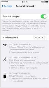 Cara Mengaktifkan Personal Hotspot iPhone