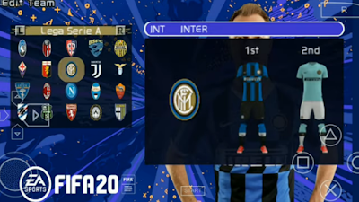 New PES Mod FIFA 20 PPSSPP Update 2020