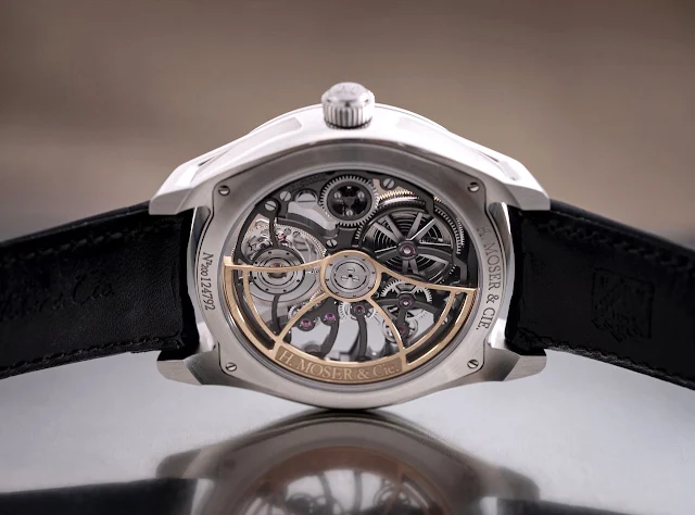 Moser Pioneer Cylindrical Tourbillon Skeleton