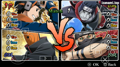 (Nouveau) Naruto Ultimate Ninja Heroes 3 MOD Ultimate Ninja 5 PPSSPP Android || Téléchargez-le sur izanami.top