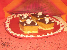 Orange jaffa cake