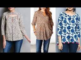 Girls Tops Designs - Ladies Genji Designs Images - Girls Shirt Designs - Ladies Long Shirt Designs - Ladies t-shirt - NeotericIT.com