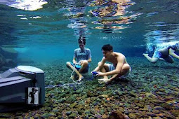 Situ Tirta Marta Wisata Snorkeling dan Foto Underwater di Purbalingga