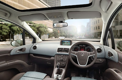 Opel/Vauxhal Meriva interior
