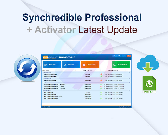 Synchredible Professional 8.200 + Activator Latest Update