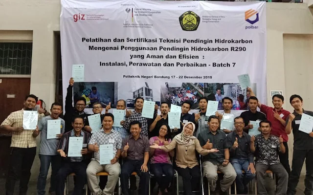 PT. Hasta Prakarsa Cipta Training and Certification of Technicians on Safe and Efficient Use of Hydrocarbon Refrigerant