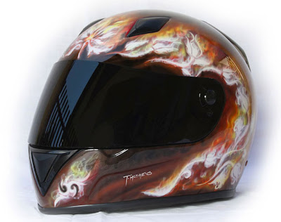 Marushin Full Face Helmet Airbrush 1