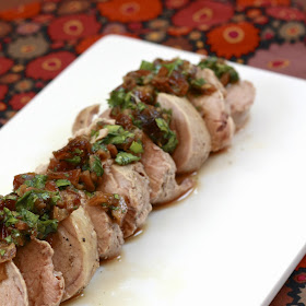 pork tenderloin with cilantro