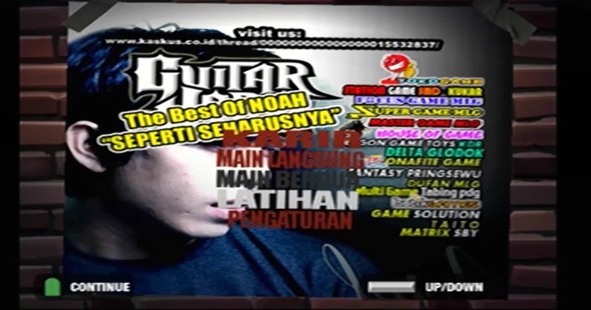 Guitar Hero The Best Of Noah + Indo Hits Ps2 Iso