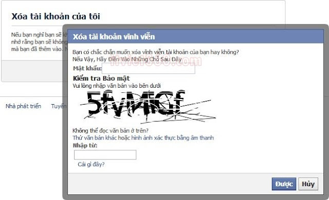 Cách xóa tài khoản Facebook vĩnh viễn - Delete acc FB