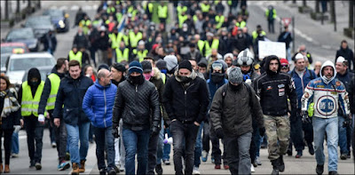 France’s ‘yellow vest’ protestors back on the streets
