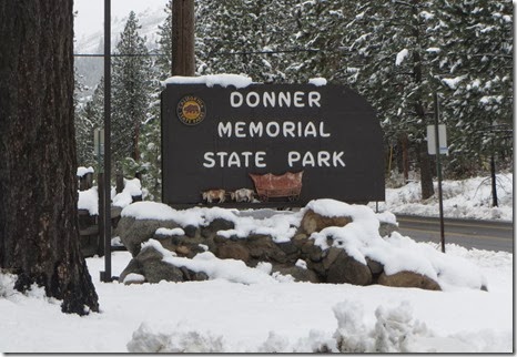 Donner Lake Snow
