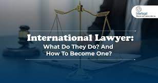 How to become a internaction  Lawyer with full details