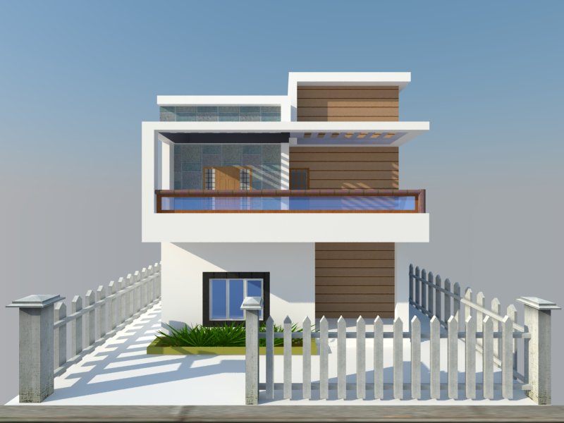 Modern House SketchUp Model