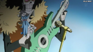 ワンピースアニメ 2年後シャボンディ諸島 520話 ブルック | ONE PIECE Episode 520