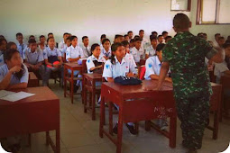Danramil Piru Sosialisaikan Wawasan Kebangsaan dan Seleksi Anggota TNI-AD