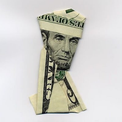 Moneygami - origami banknote